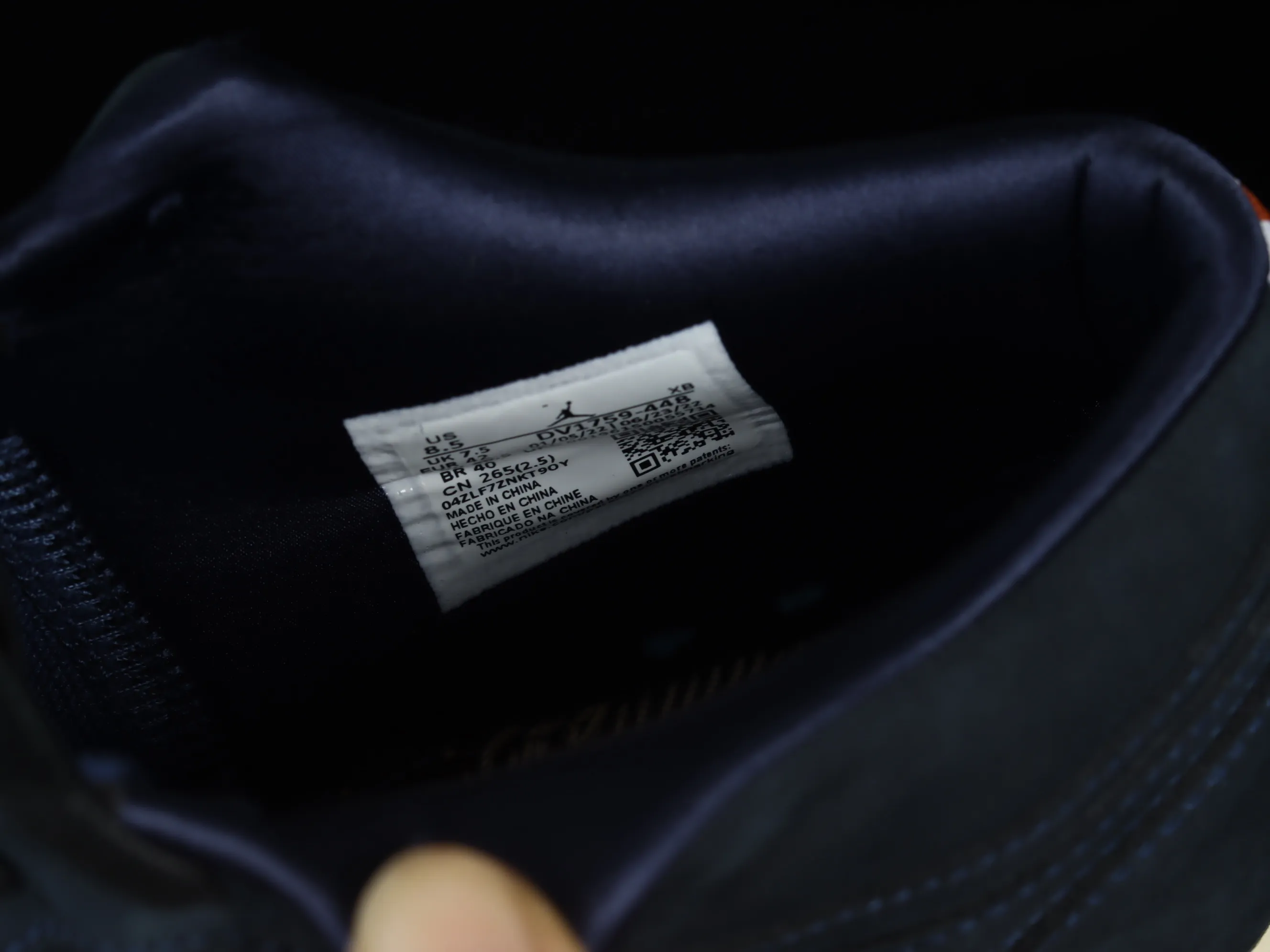 All categories Air Jordan Jordan series basketball shoes Air Jordan 1 Low G version pure original Eastside Golf x Air Jordan 1 Low AJ1 Joe 1 golf black blue low-top casual sneakers DV1759-448